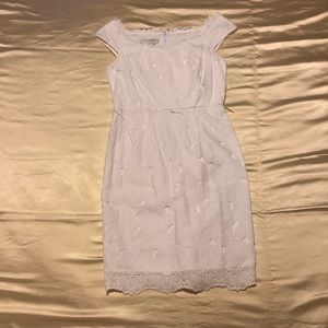 *MAGGY LONDON* Colton eyelet embroidery dress